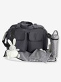Reisetasche mit Wickelzubehör anthrazit