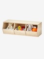 Regal Toys, 3 Boxen holz