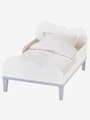 Mitwachsendes Kinderbett Wolke weiss/grau