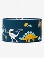 VERTBAUDET, Kinderzimmer Lampenschirm ,,Dinoland blau