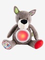 Spieluhr ,,Wolf mit Schlummerlicht grau