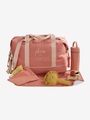 Weekend-Wickeltasche rosa