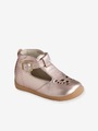 Mädchen Lauflernsandalen, Leder rosa metallic