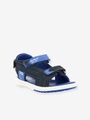 Jungen Leder-Sandalen ,,Plane KICKERS® marine