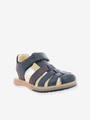 Jungen Leder-Sandalen ,,Platinium KICKERS® marine