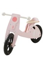 Holz-Laufrad Scooter rosa