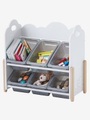 VERTBAUDET, Kinderzimmer-Regal ,,Wolke mit Boxen weiss