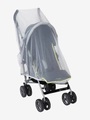 VERTBAUDET, Mückennetz für Kinderwagen und Reisebett weiß