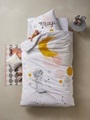 Bettwäsche-Set ,,Prinzessin träumt für Mädchen weiss bedruckt