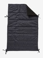 Wendbare Kinderwagen-Decke schwarz/dreiecke