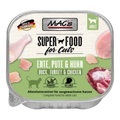MAC´s Cat Schale Katzenfutter 16 x 85 g - Ente, Pute & Huhn