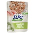 Sparpaket Life Cat Natural Adult 12 x 70 g - Thunfisch mit Seezunge
