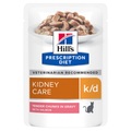 Hill´s Prescription Diet, Sparpaket Hill´s Prescription Diet Feline Pouch 48 x 85 g - Feline k/d Lachs - Nierenerkrankung