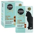 Cosma Soup 12 x 40 g Thunfisch und Hühnchen mit Süßkartoffel