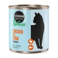 Sparpaket Cosma Nature 12 x 280 g - Hühnerbrust & Thunfisch