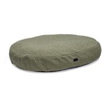 Designed by Lotte Ovales Hundekissen Yndis - grün: L 100 x B 70 x H 15 cm