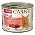 Animonda Carny Senior 6 x 200 g - Rind & Putenherzen