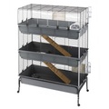 Kleintierkäfig Vital 120 3-stöckig - L 120 x B 60 x H 167 cm