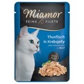 Miamor Feine Filets in Jelly 6 x 100 g - Thunfisch in Krebsjelly