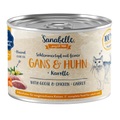 Sanabelle Fleisch in Sosse 6 x 180 g - Gans & Huhn