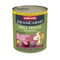 5 + 1 gratis! 6 x 800 g Animonda GranCarno Adult Superfoods - Rind + Rote Bete, Brombeeren, Löwenzahn