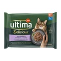 Ultima Cat Sterilized 48 x 85 g - Rind und Thunfisch