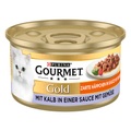 Gourmet Gold Zarte Häppchen 12 x 85 g - Kalb & Gemüse