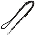 Hunter, Hunter verstellbare Führleine Freestyle, schwarz - 200 cm lang, Ø 10 mm