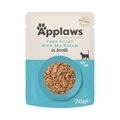 Megapack Applaws Katzenfutter 12 x 70 g - Thunfisch mit Brachse