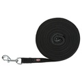 Trixie Schleppleine Gurtband, Farbe: Schwarz