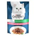 Megapack Gourmet Perle 48 x 85 g - Erlesene Streifen mit Forelle & Spinat