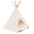 Modern Living, Modern Living Katzenzelt Lima - L 76 x B 73 x H 74 cm, creme