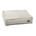 Designed by Lotte Hundekissen Gerippt 70x55x15 cm Hellgrau