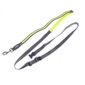 Nomad Tales, Nomad Tales Spirit USB LED Joggingleine neongelb & grau - 180 - 250 cm lang, 25 mm breit
