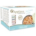 24 x 70 g Applaws Nassfutter in Brühe & Gelee + 30 g Cat Tuna Loin gratis! - Fischauswahl (4 Sorten)