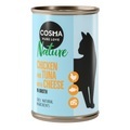 Cosma Nature 6 x 140 g - Hühnchen & Thunfisch mit Käse