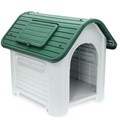 Hafenbande, HAFENBANDE Kunststoffhundehütte Cottage - Grösse M: B 72 x T 87 x H 75,5 cm