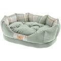 Ferplast Kuschelbett Charles, grün - Grösse 60: L 56 x B 42 x H 20 cm