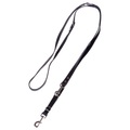 Heim Führleine, genietet, schwarz - 240 cm lang / 20 mm breit
