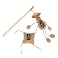 TIAKI Katzenspielzeug-Set Maus mit Katzenminze - 2er Set