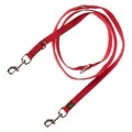 Hunter, Hunter Set: Halsband Vario Basic + Hundeleine, rot - Halsband Größe L + Leine 200 cm / 20 mm