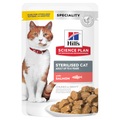Hill´s Science Plan, Hill´s Science Plan Young Adult Sterilised Cat 6 x 85 g - mit Lachs