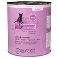 catz finefood im Sparpaket 24 x 800 g - Lamm & Kaninchen