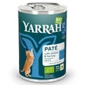 Yarrah, Sparpaket Yarrah Bio Pâté 24 x 400 g - Mix: Bio Huhn + Fisch