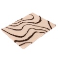 Vetbed® Isobed SL Hundedecke Wave, creme/braun - L 150 x B 100 cm