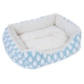 Zooplus Basics, zooplus Basics Kuschelbett Fluffy - blau
