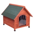 zooplus Exclusive, Hundehütte Spike Comfort - Größe L: B 84 x T 101 x H 87 cm