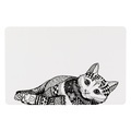 Trixie, Trixie Napfunterlage Zentangle - L 44 × B 28 cm