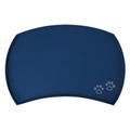 Trixie Napfunterlage Silik. 48x27cm blau