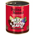 Dolina Noteci Superfood, 12 x 800 g - Herzen von Rind und Gans